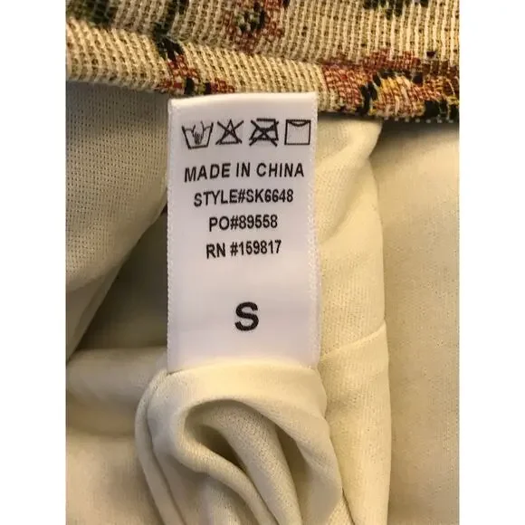 Altar'd State Floral Tapestry Romper Small - Picture 10 of 10